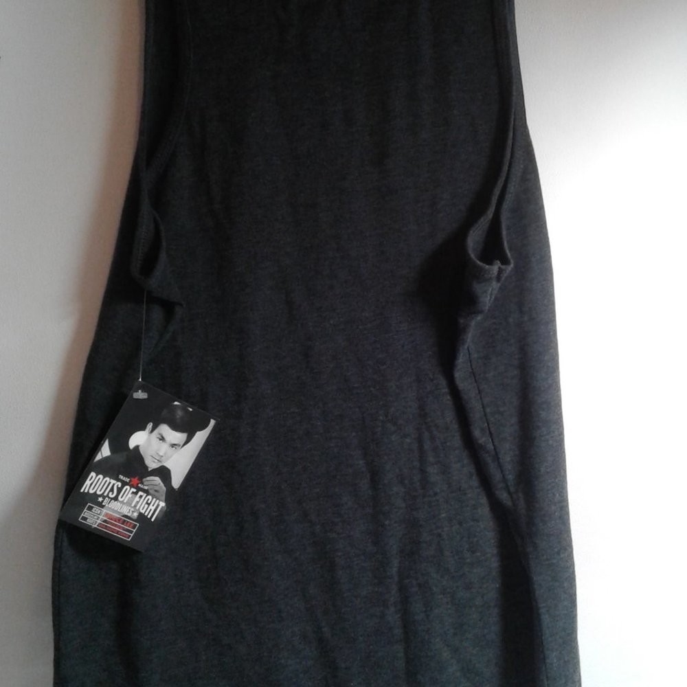 BRUCE LEE NWT Men’s Roots of Fight Bruce Lee Tank Top SMALL UNISEX BLACK - WC - Picture 4 of 14